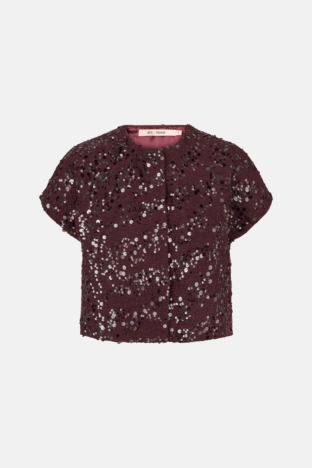 Rue de Femme RDFNewHika vest WAISTCOATS 306 Wine