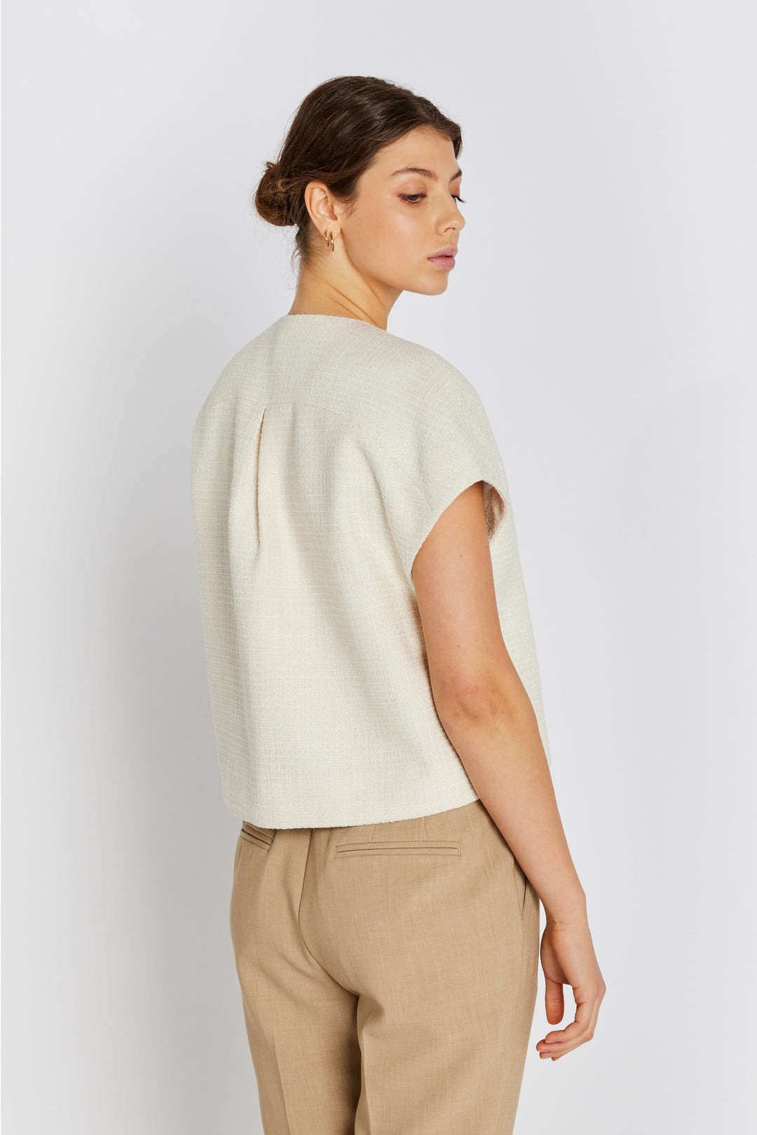 Rue de Femme RDFNewHika vest WAISTCOATS 02 Off white