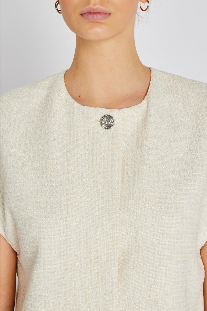 Rue de Femme RDFNewHika vest WAISTCOATS 02 Off white