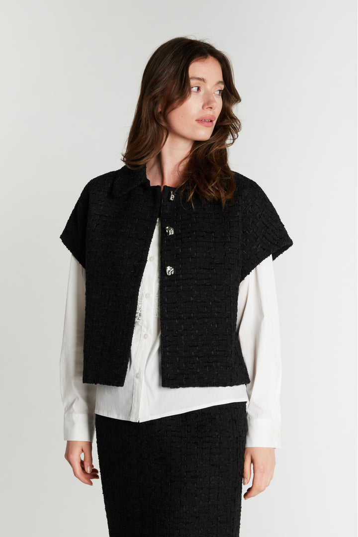 Rue de Femme RDFNewHiki vest WAISTCOATS Sort