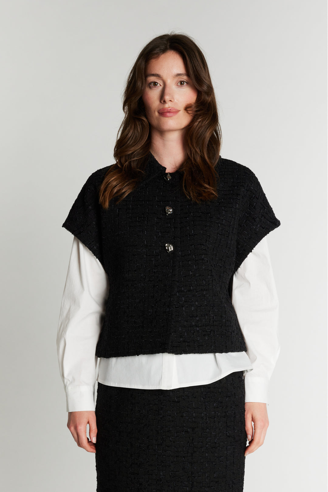 Rue de Femme RDFNewHiki vest WAISTCOATS Sort