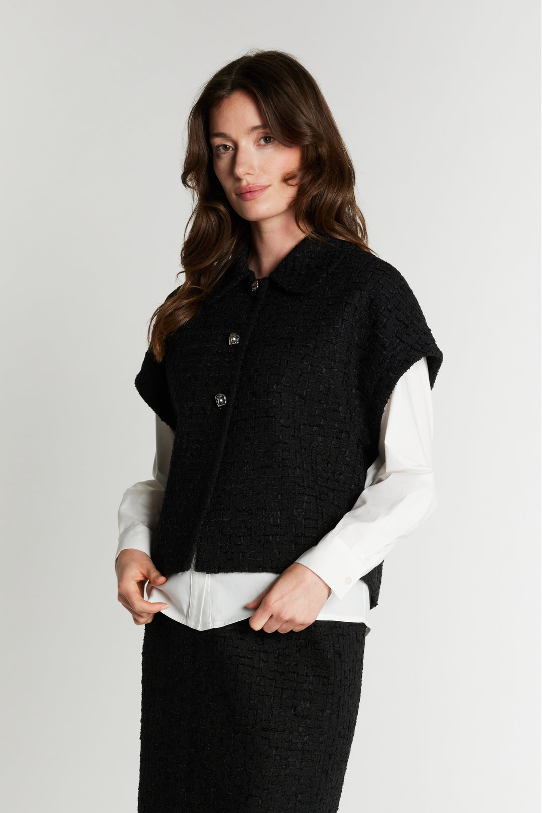Rue de Femme RDFNewHiki vest WAISTCOATS Sort
