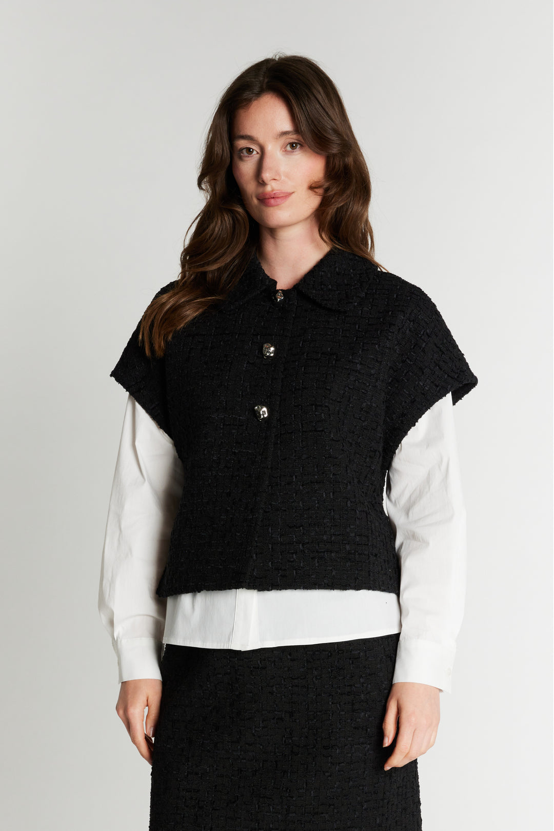 Rue de Femme RDFNewHiki vest WAISTCOATS Sort