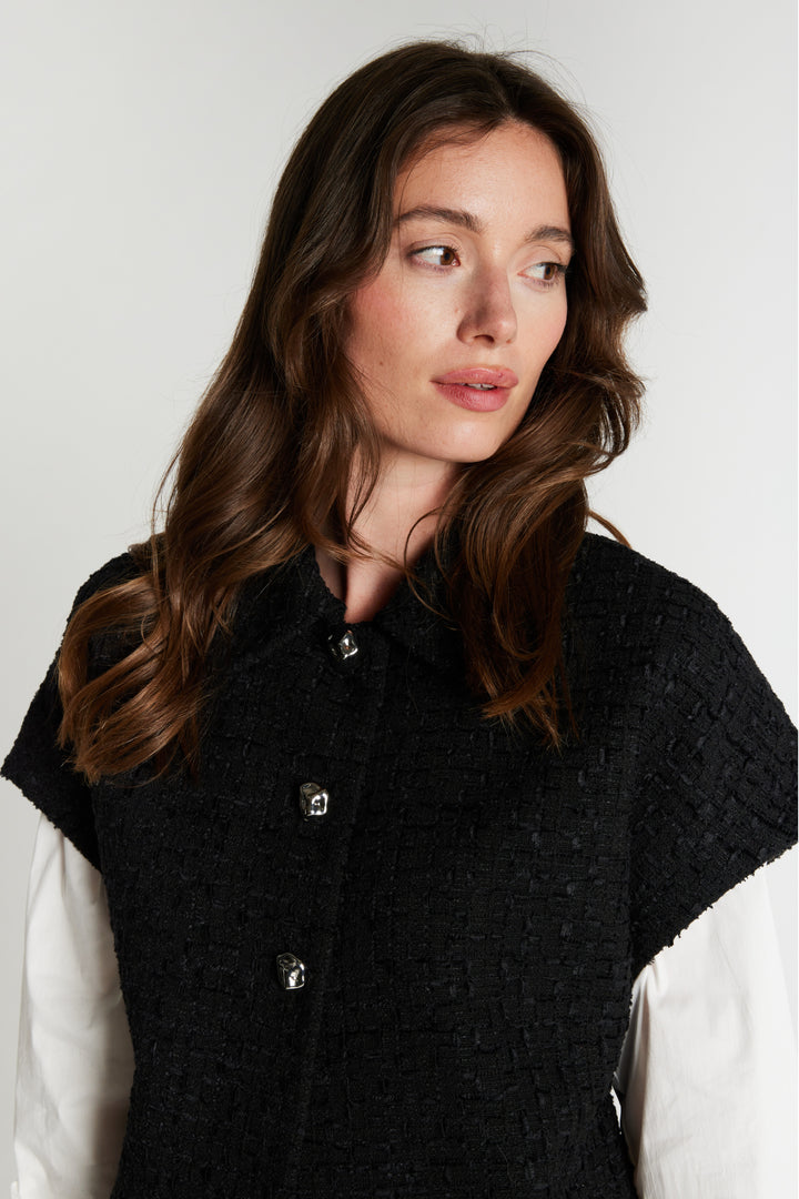 Rue de Femme RDFNewHiki vest WAISTCOATS Sort