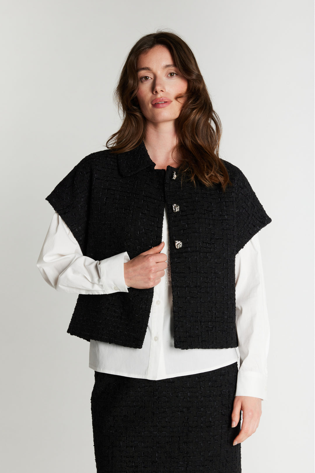 Rue de Femme RDFNewHiki vest WAISTCOATS Sort