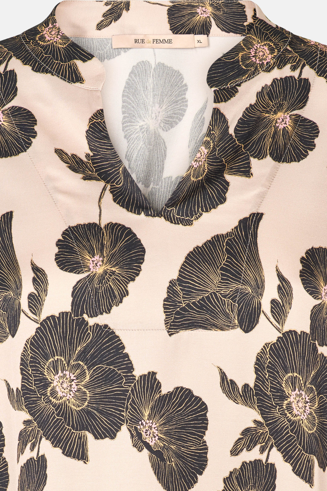 Rue de Femme RDFNewJustine bluse BLOUSE 154 Sandstone