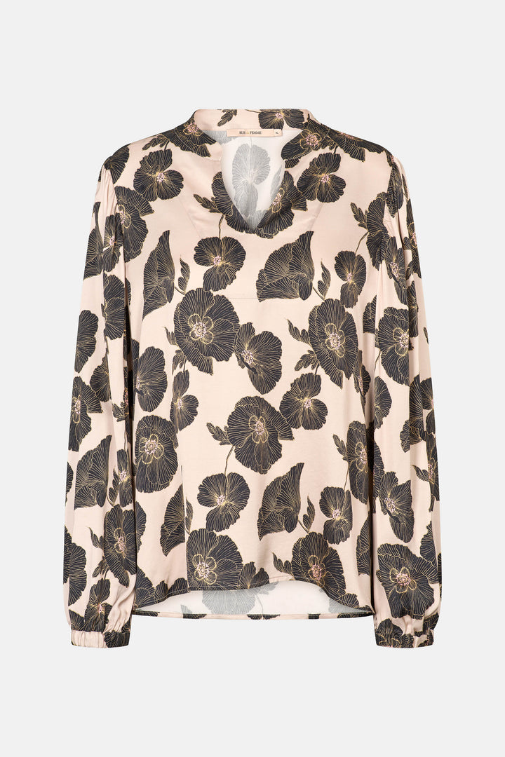 Rue de Femme RDFNewJustine bluse BLOUSE 154 Sandstone