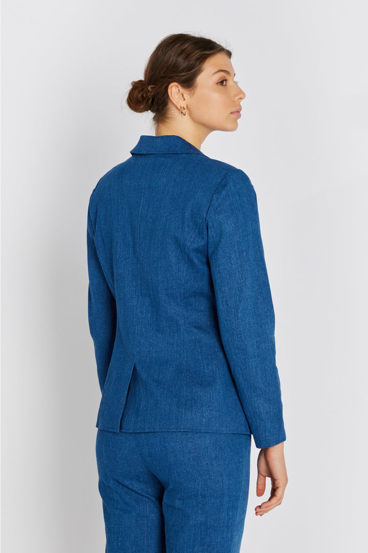 Rue de Femme RDFNewKasumi denimblazer BLAZERJACKETS 203 Light blue denim