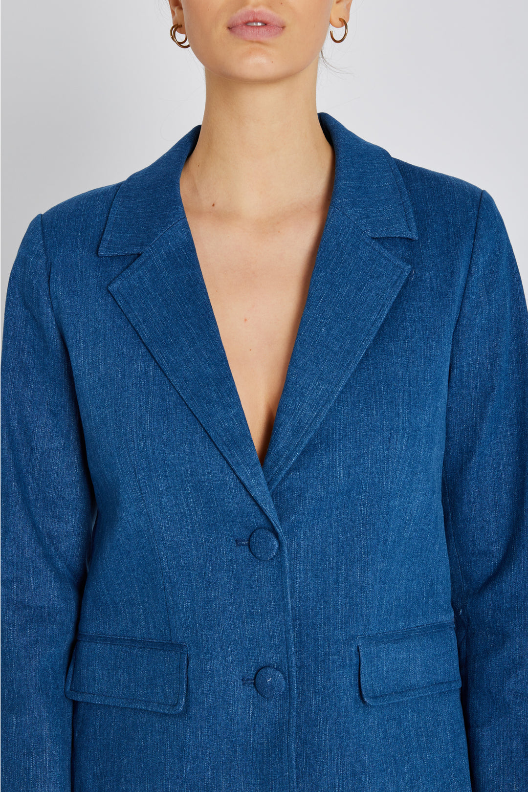 Rue de Femme RDFNewKasumi denimblazer BLAZERJACKETS 203 Light blue denim