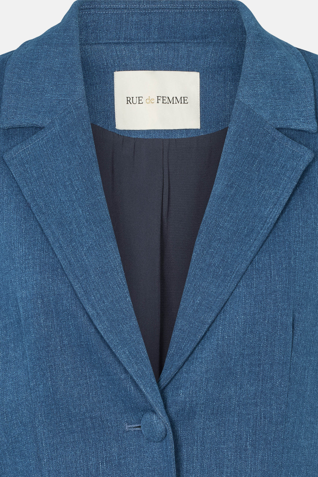 Rue de Femme RDFNewKasumi denimblazer BLAZERJACKETS 203 Light blue denim