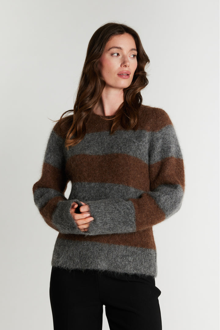 Rue de Femme RDFNewKenza strik KNITWEAR 194 Chocolat
