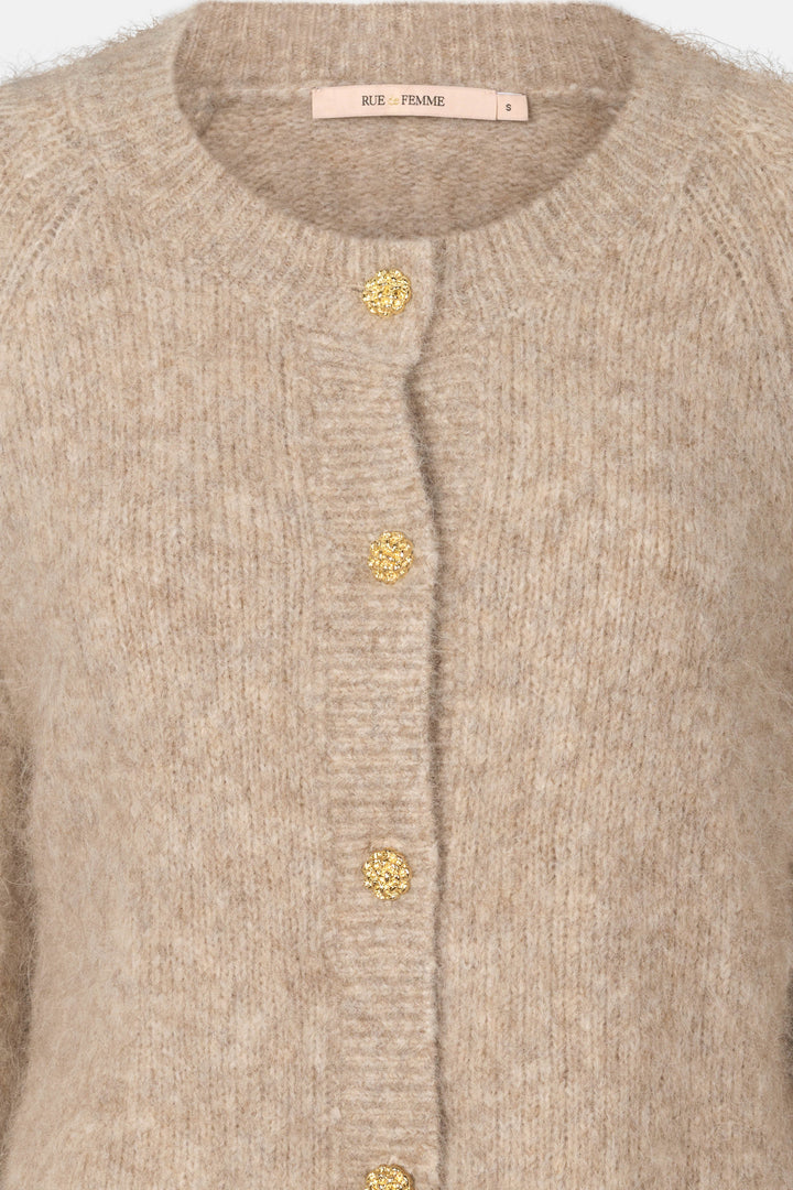 Rue de Femme RDFNewLeonora strik KNITWEAR, HEAVY 156 Vanilla cream