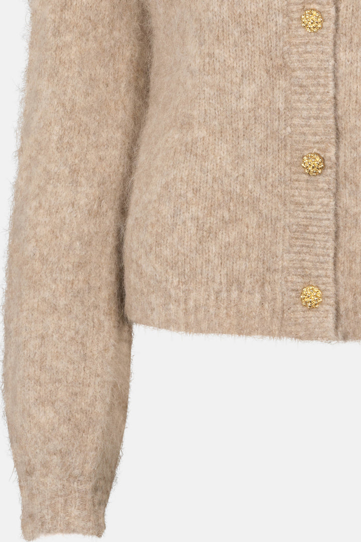 Rue de Femme RDFNewLeonora strik KNITWEAR, HEAVY 156 Vanilla cream