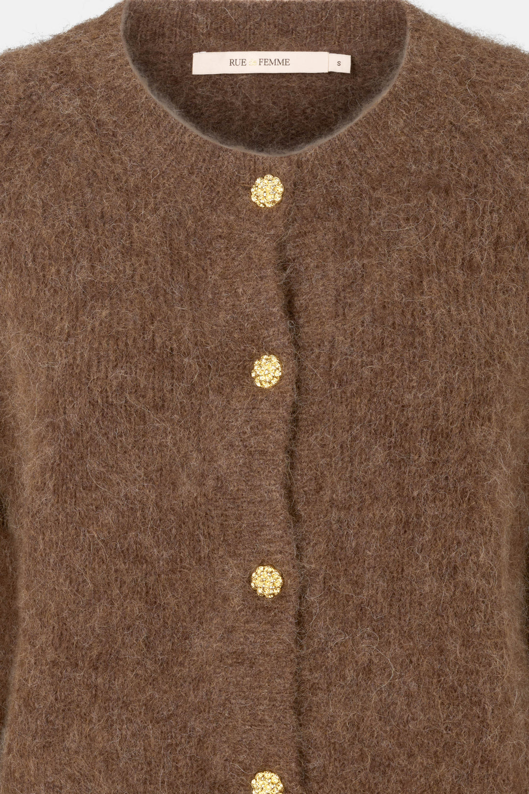 Rue de Femme RDFNewLeonora strik KNITWEAR, HEAVY 45 Bitter chocolate
