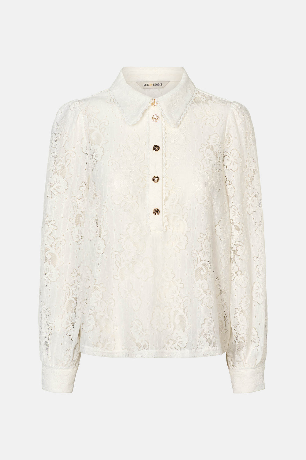 Rue de Femme RDFNew Faustine bluse BLOUSE 02 Off white