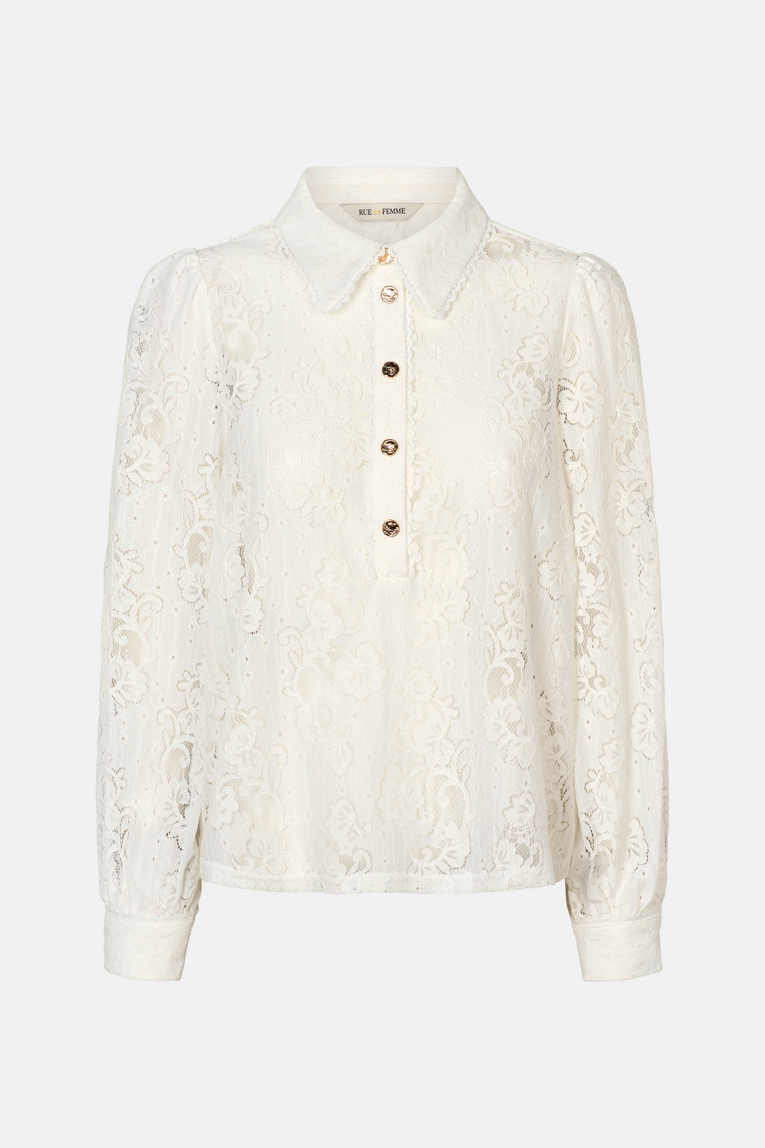 Rue de Femme RDFNew Faustine bluse BLOUSE 02 Off white
