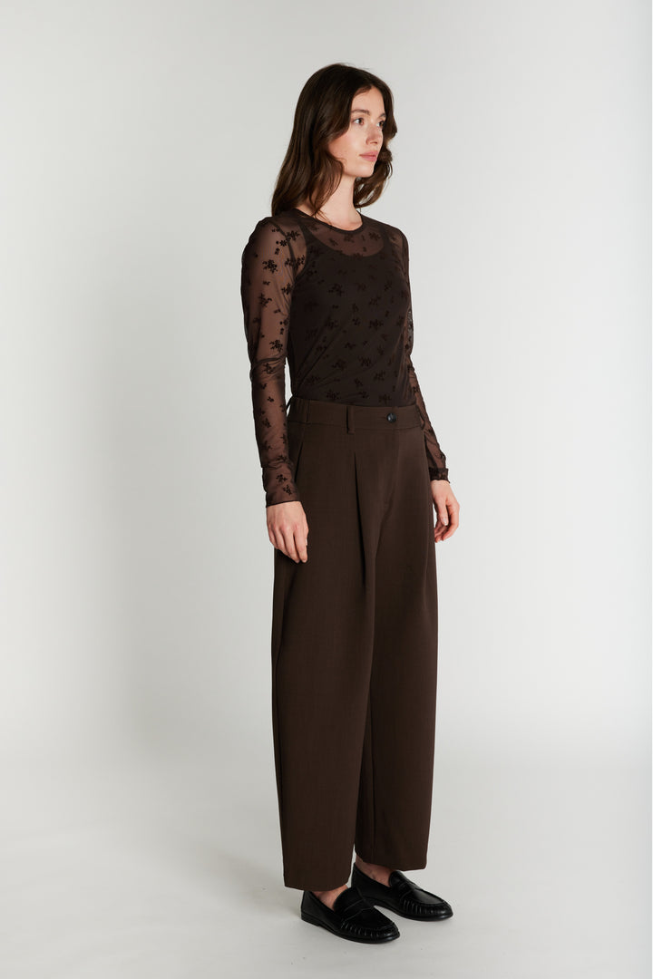 Rue de Femme RDFNina bukser TROUSERS 194 Chocolat