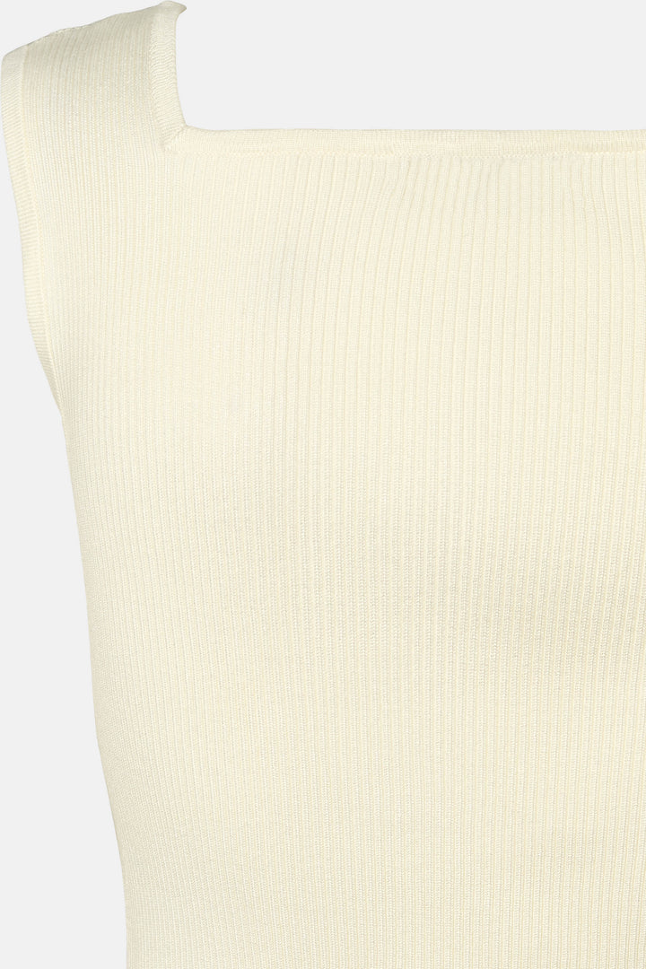 Rue de Femme RDFNoa reverse strik top KNITWEAR 01 White