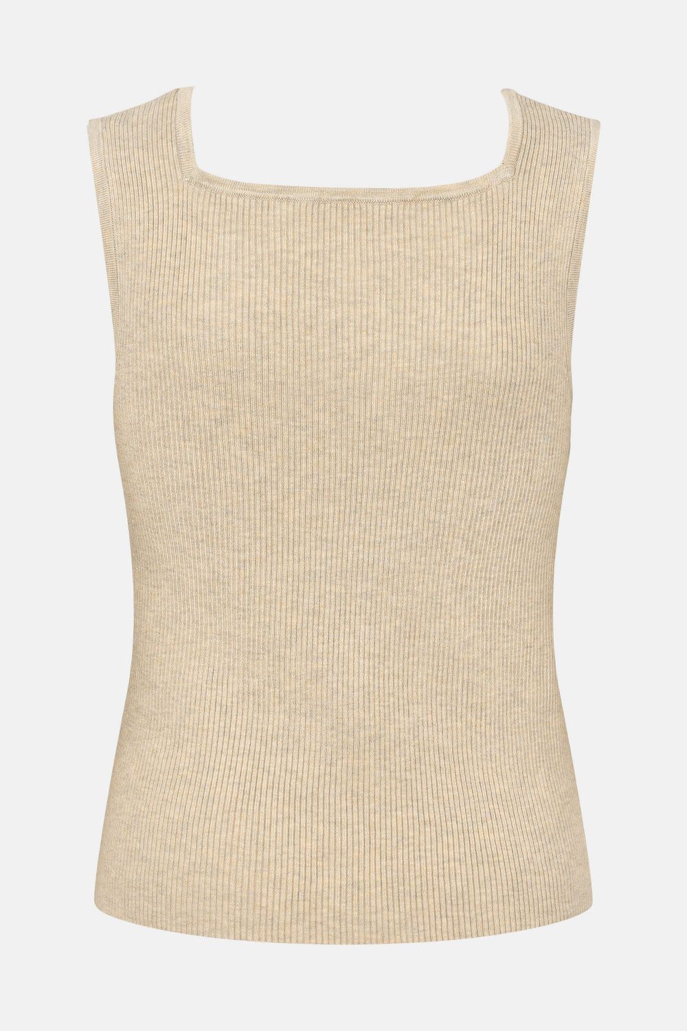 Rue de Femme RDFNoa reverse strik top KNITWEAR Sand