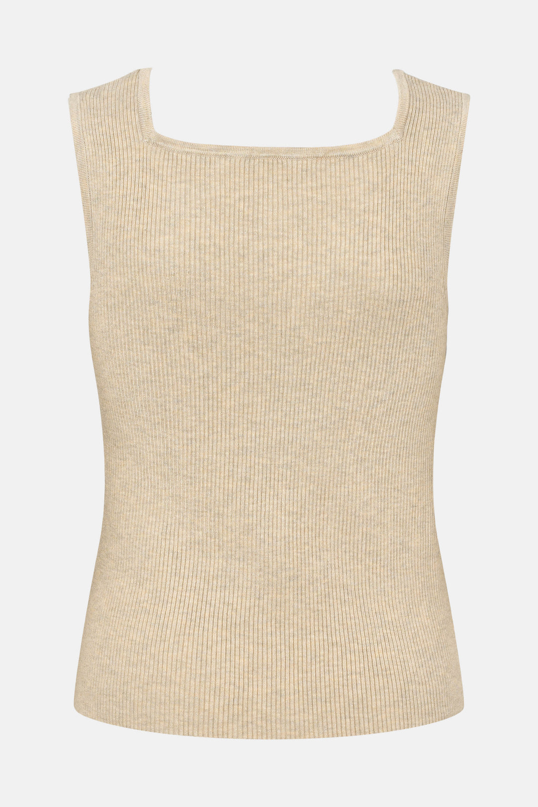 Rue de Femme RDFNoa reverse strik top KNITWEAR Sand