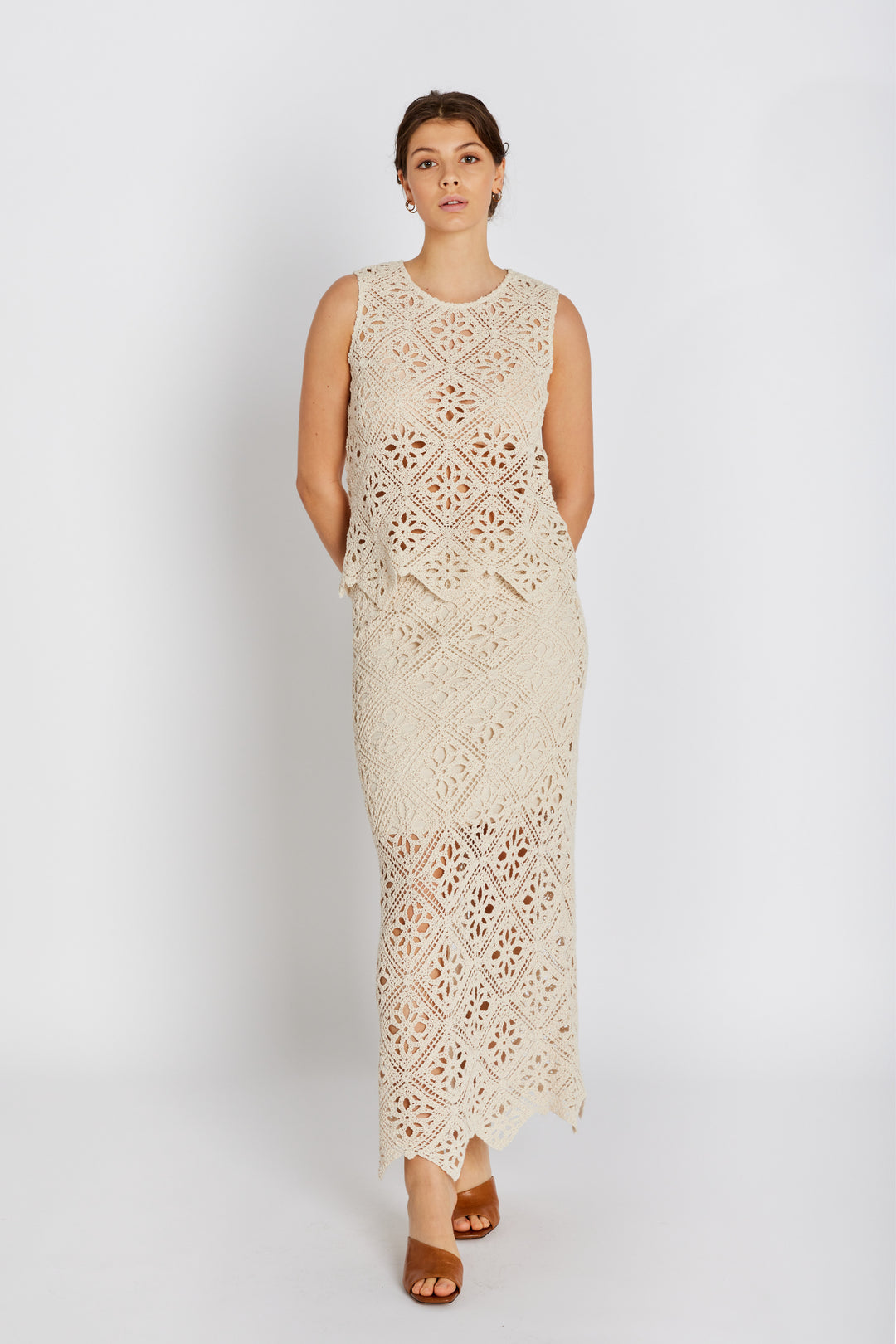 Rue de Femme RDFNyslin nederdel SKIRTS Sand