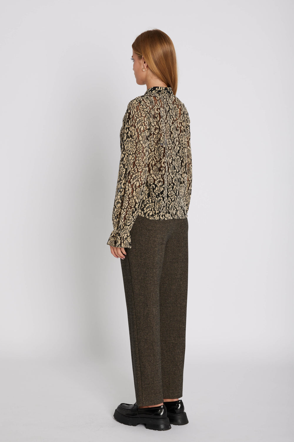 Rue de Femme RDFOlanaRegular bukser TROUSERS 197 Brown sugar