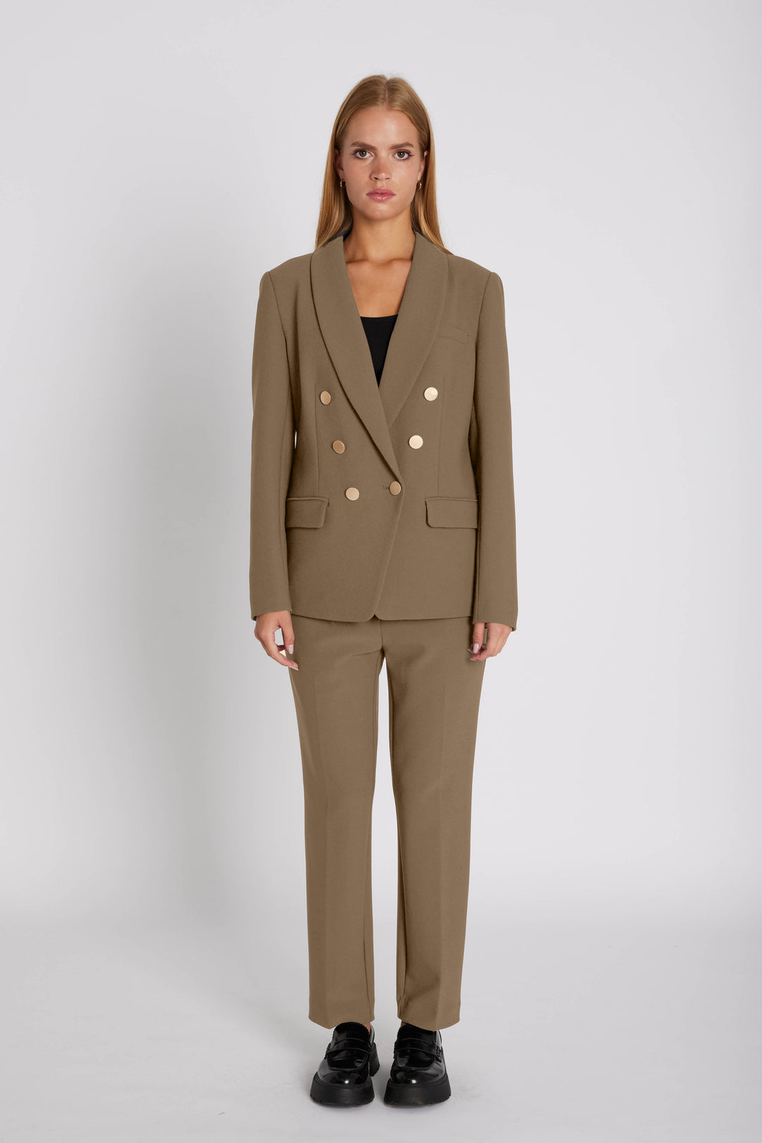 Rue de Femme RDFOlana bukser TROUSERS 197 Brown sugar