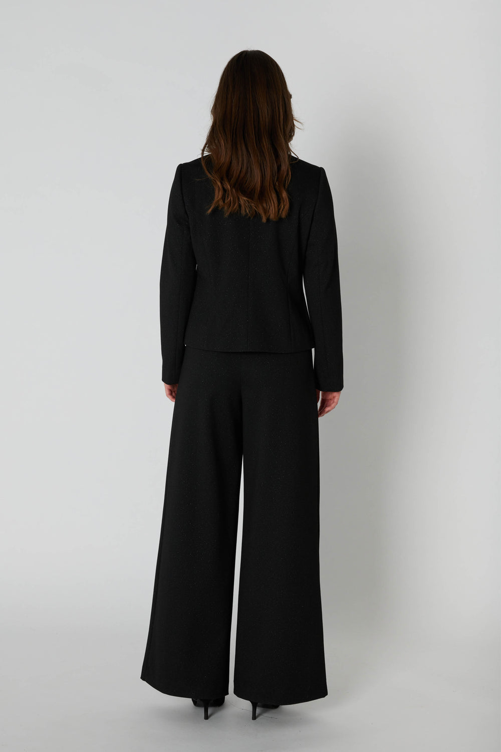 Rue de Femme RDFOlana extra wide bukser TROUSERS Sort