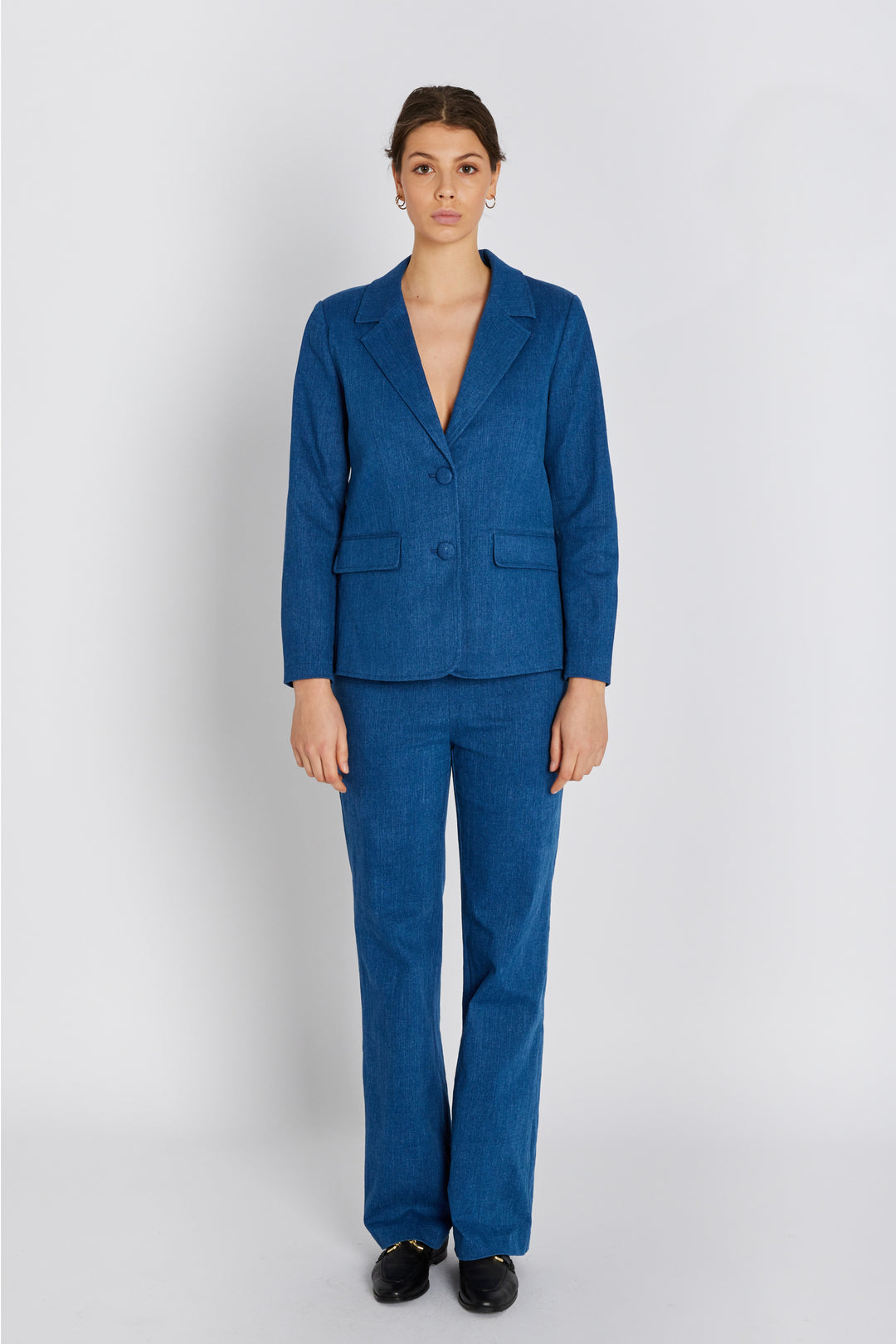 Rue de Femme RDFOlana jeans TROUSERS 203 Light blue denim