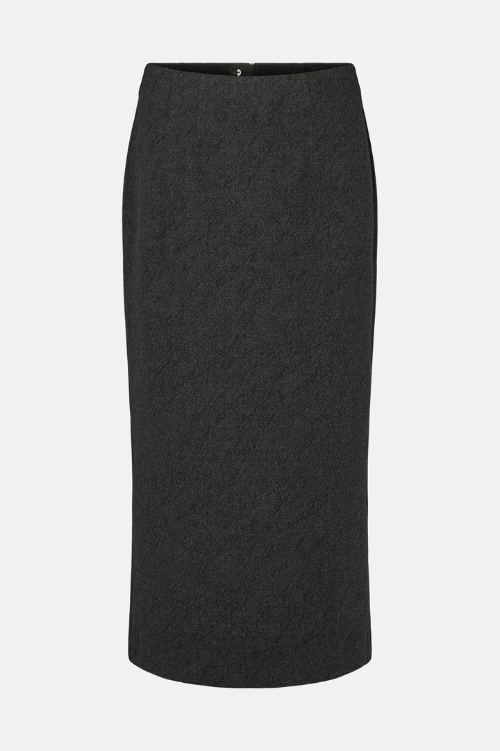 Rue de Femme RDFOlana lang nederdel SKIRTS Sort