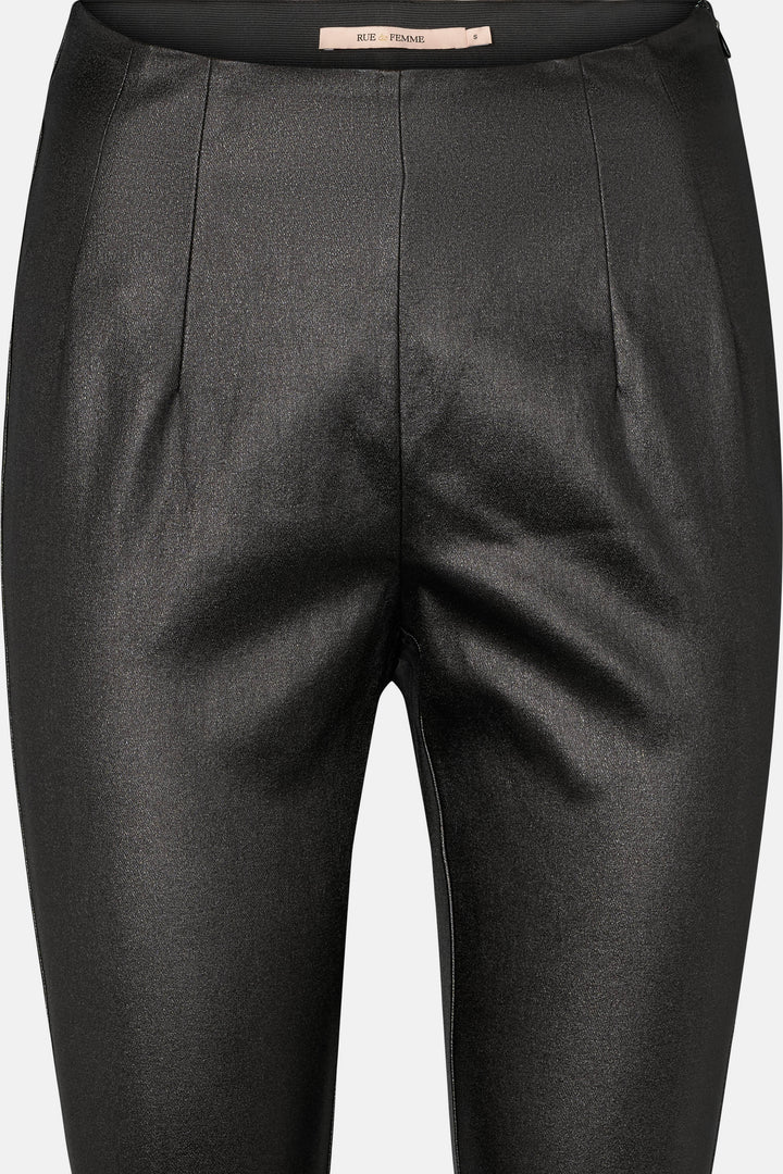Rue de Femme RDFOlana lange slim bukser TROUSERS Sort