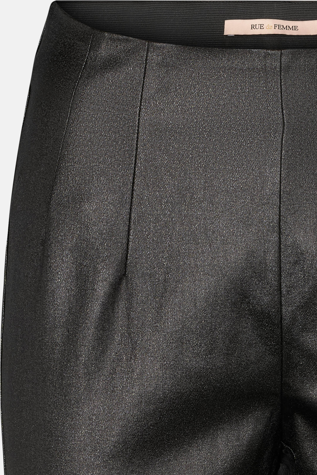 Rue de Femme RDFOlana lange slim bukser TROUSERS Sort
