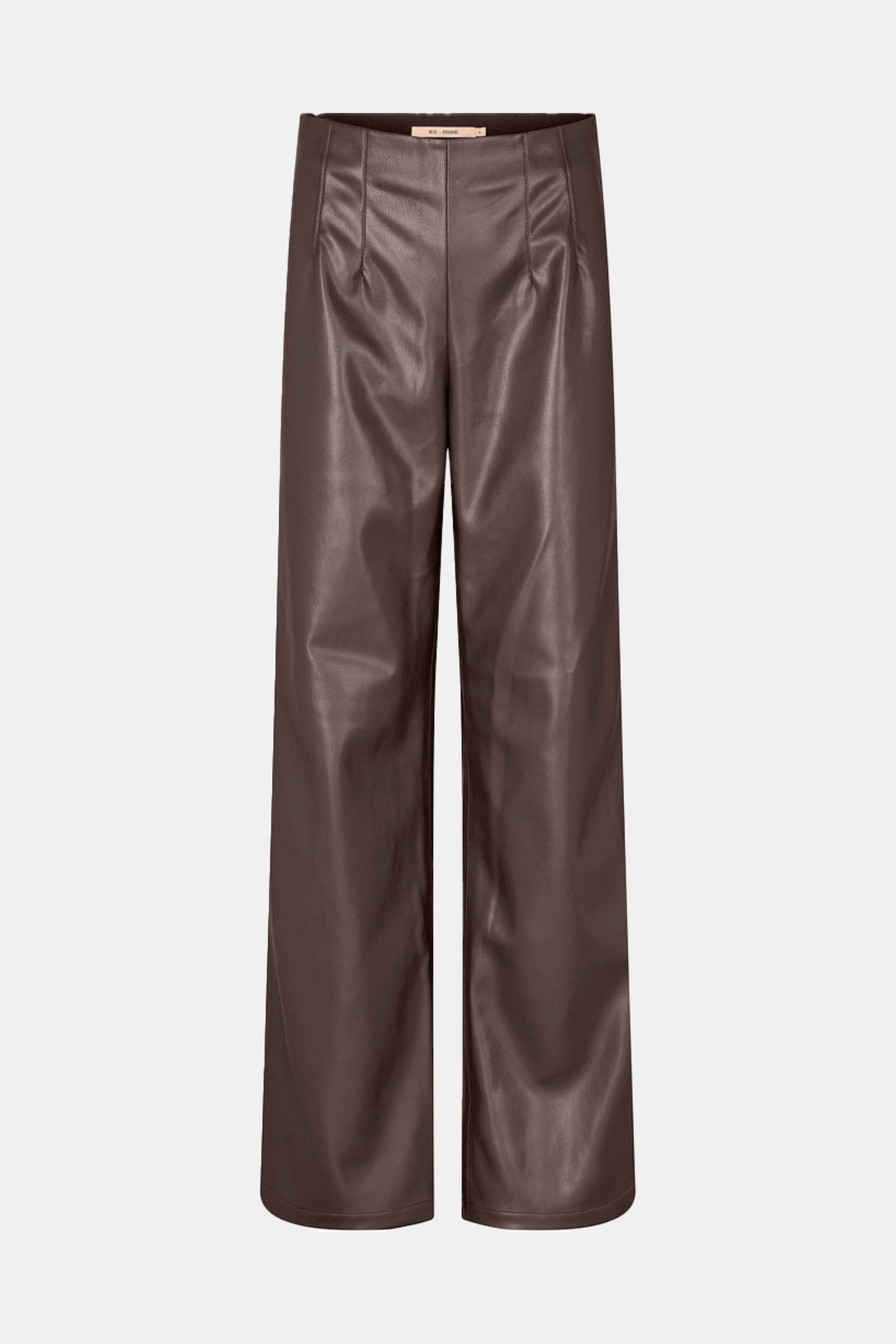 Rue de Femme RDFOlana vegan wide bukser TROUSERS 169 Potting soil