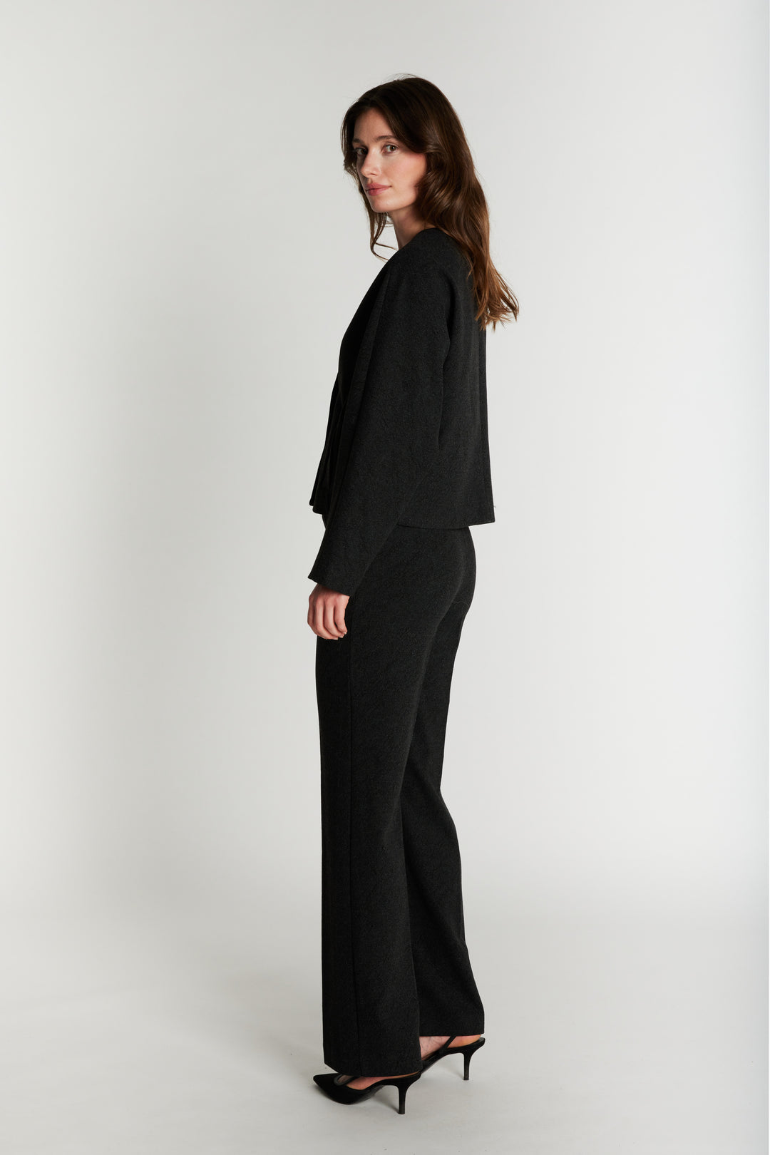 Rue de Femme RDFOlana vide bukser TROUSERS Sort