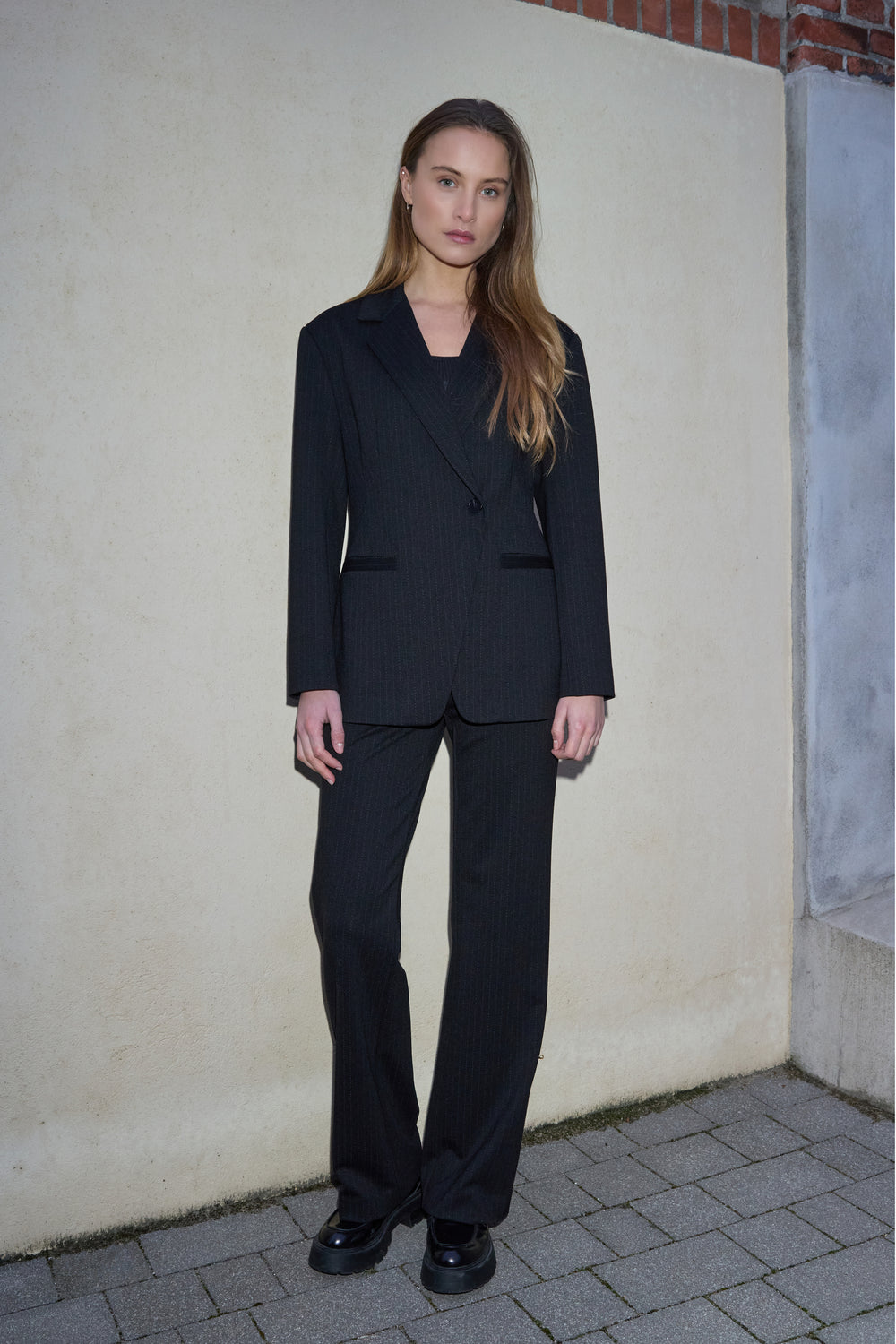 Rue de Femme RDFOlana vide bukser TROUSERS Sort