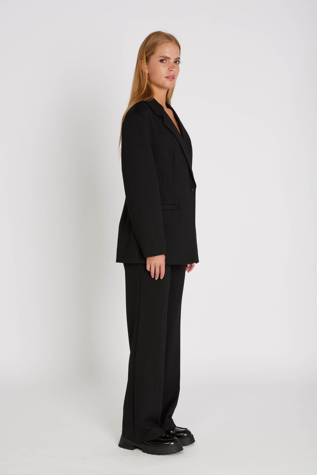 Rue de Femme RDFOlana vide bukser TROUSERS Sort