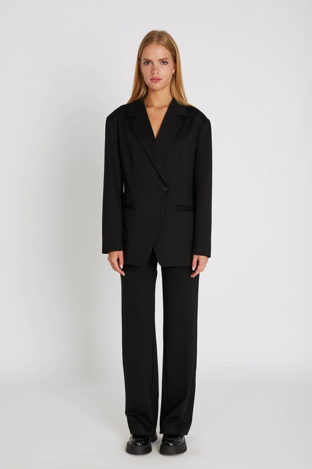 Rue de Femme RDFOlana vide bukser TROUSERS Sort