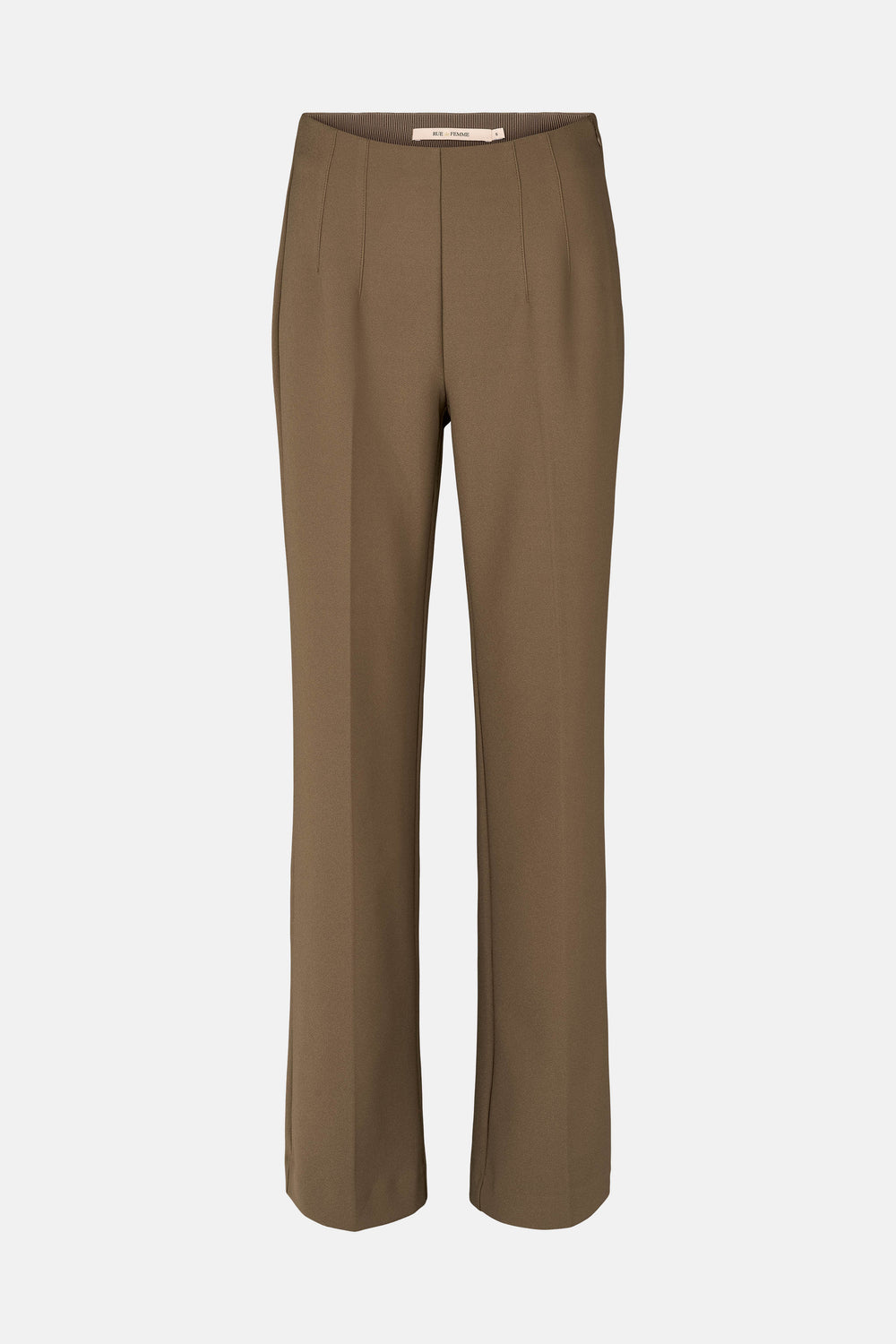 Rue de Femme RDFComfyOlana wide bukser TROUSERS 197 Brown sugar