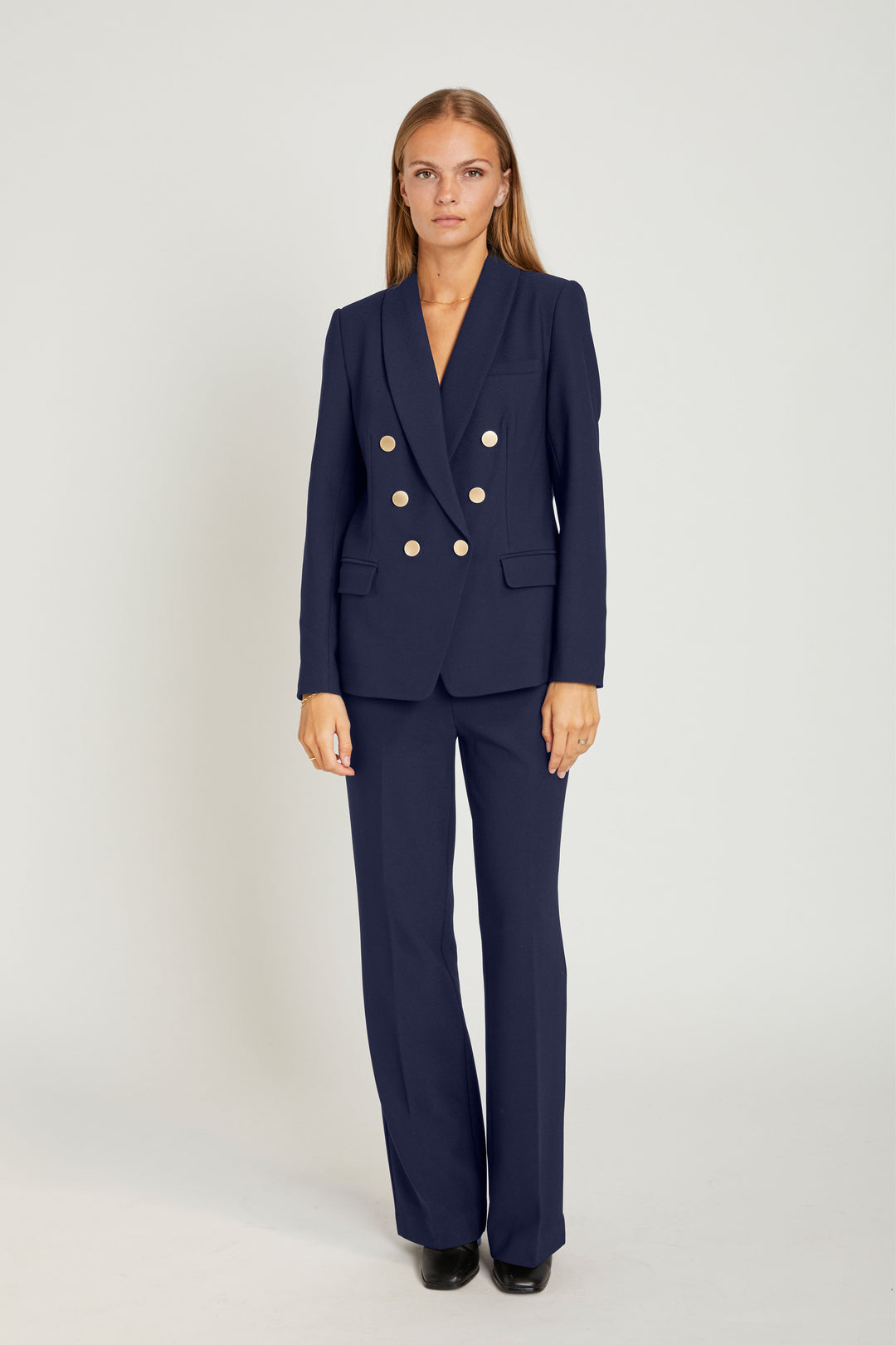 Rue de Femme RDFOlana wide bukser TROUSERS 250 Midnight