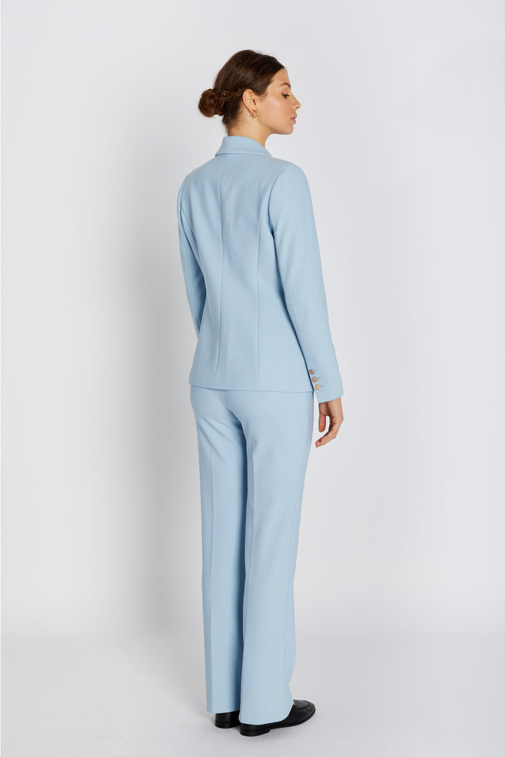 Rue de Femme RDFOlana wide bukser TROUSERS 270 Blue stone