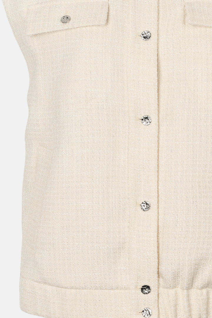 Rue de Femme RDFPascale vest WAISTCOATS 02 Off white