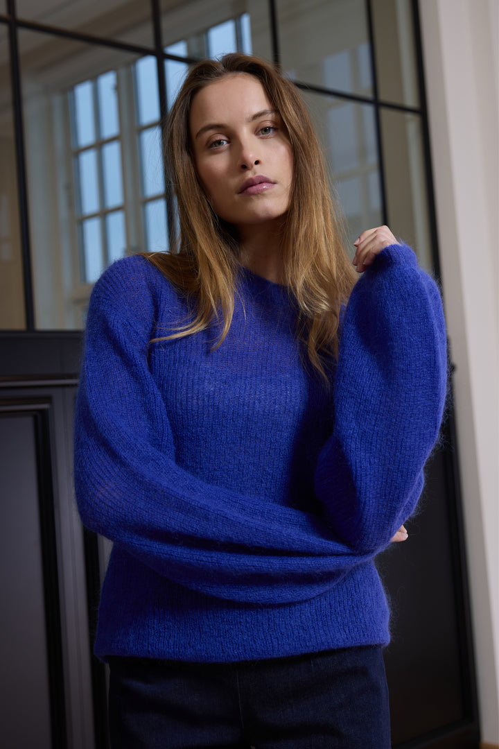 Rue de Femme RDFPelia strik KNITWEAR, HEAVY 212 Sky diver