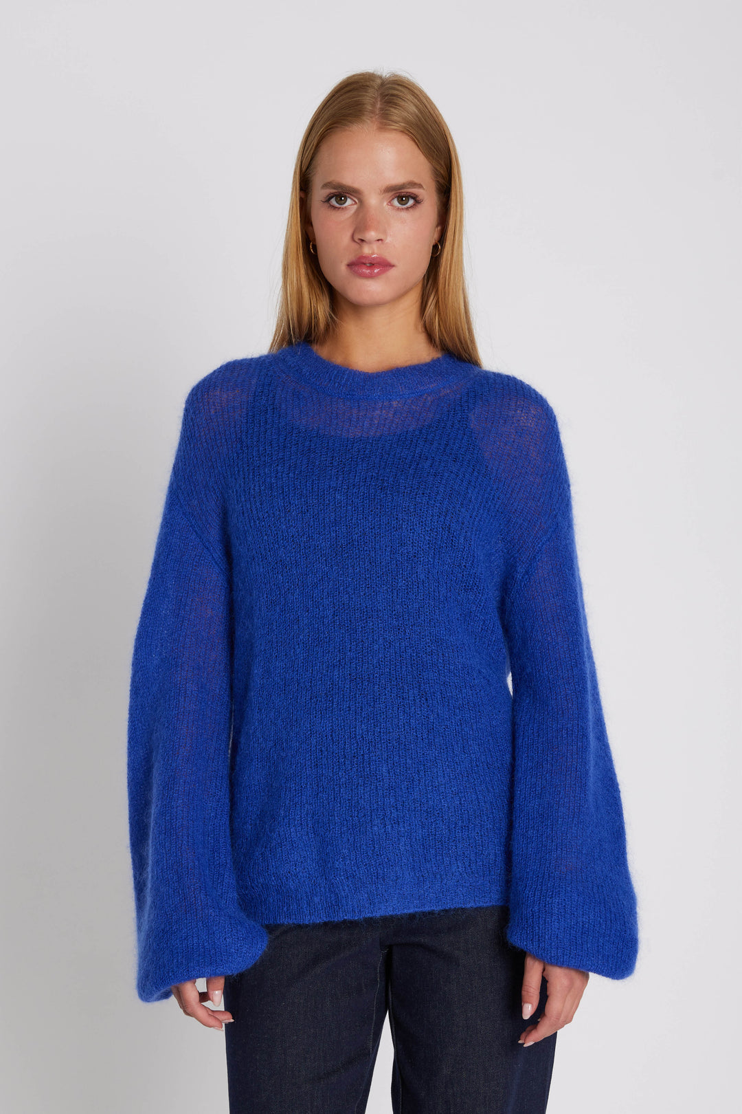 Rue de Femme RDFPelia strik KNITWEAR, HEAVY 212 Sky diver