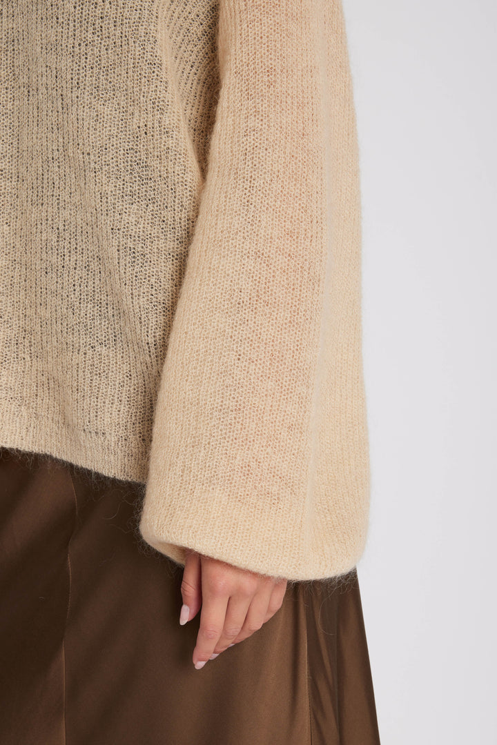 Rue de Femme RDFPelia strik KNITWEAR, HEAVY 420 Flint