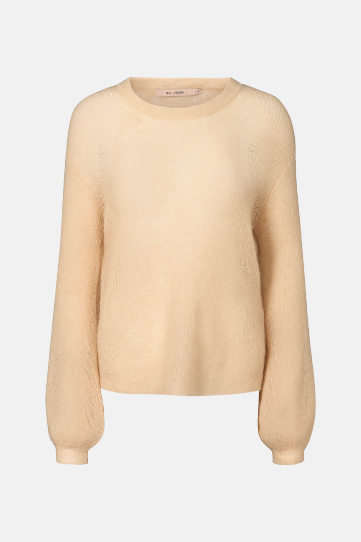 Rue de Femme RDFPelia strik KNITWEAR, HEAVY 420 Flint