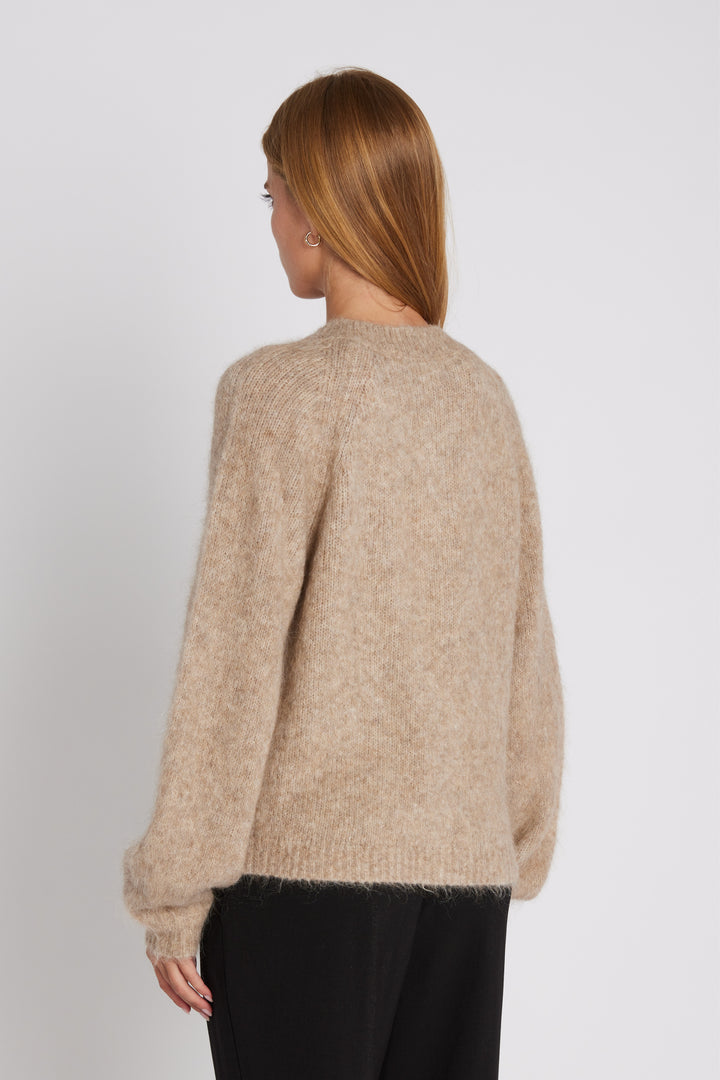 Rue de Femme RDFPeonora strik KNITWEAR, HEAVY 154 Sandstone