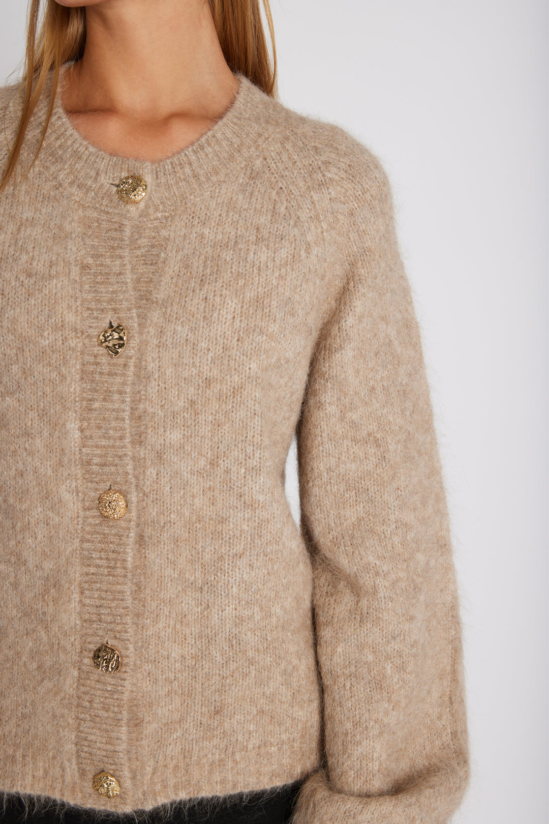 Rue de Femme RDFPeonora strik KNITWEAR, HEAVY 154 Sandstone
