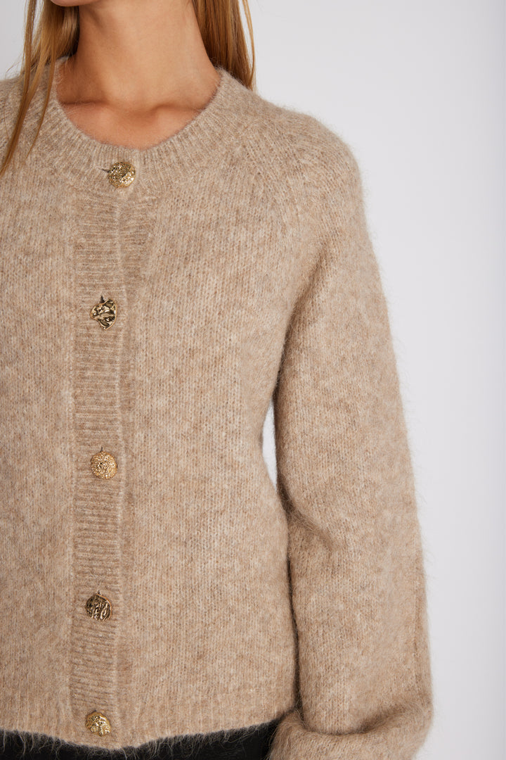 Rue de Femme RDFPeonora strik KNITWEAR, HEAVY 154 Sandstone