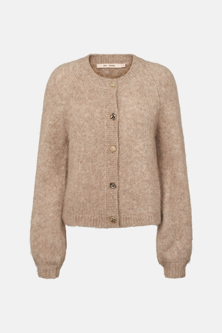 Rue de Femme RDFPeonora strik KNITWEAR, HEAVY 154 Sandstone