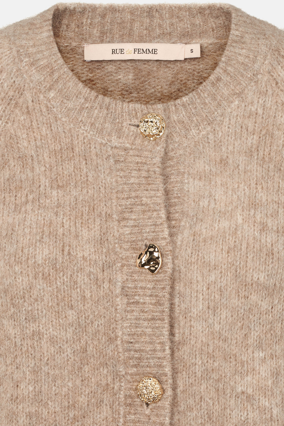 Rue de Femme RDFPeonora strik KNITWEAR, HEAVY 154 Sandstone